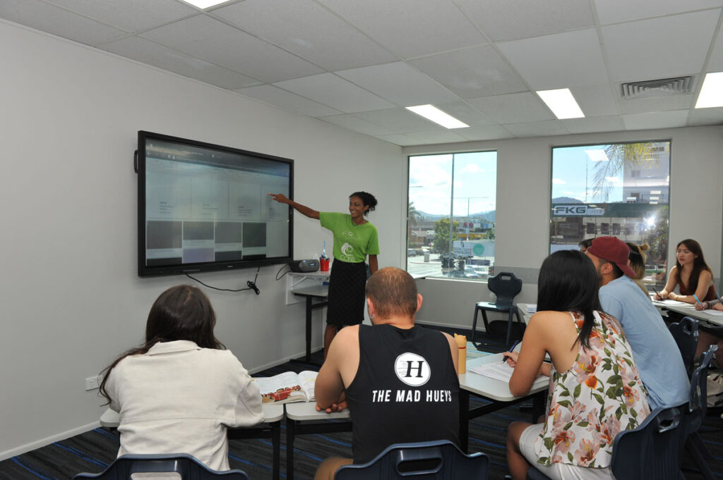 English Course in Classroom at CCEB